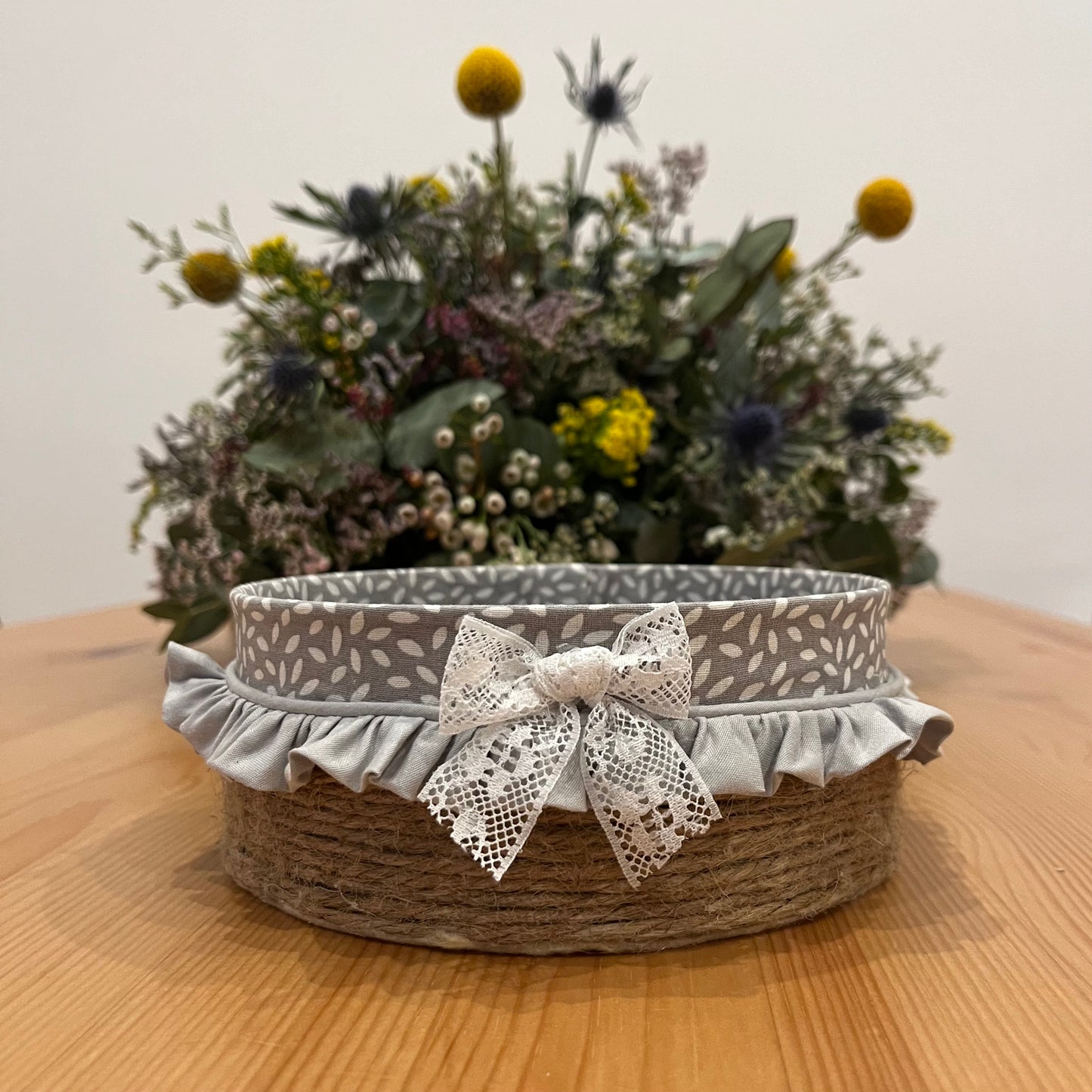 CESTA ALMACENAJE DECORATIVA