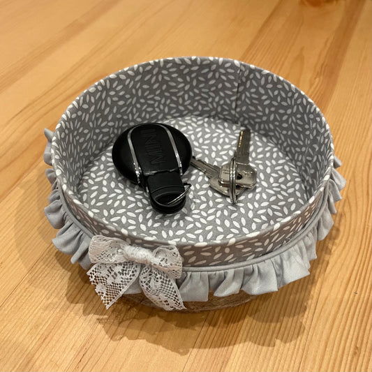 CESTA ALMACENAJE DECORATIVA